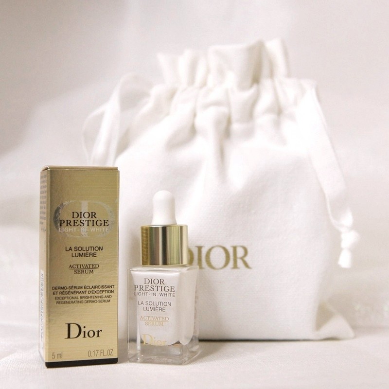 DIOR PRESTIGE Light-in-White LA Solution Lumiere Activated Serum 5ml With Pouch
