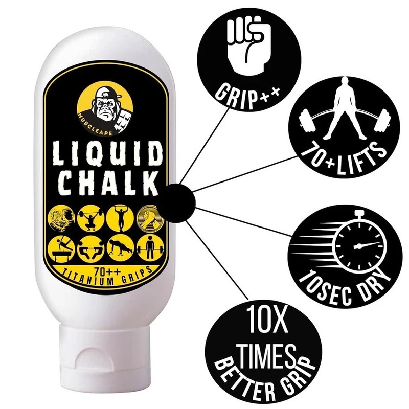 Liquid Chalk Thick Cream Grip Hard Lift Heavier Weightlifting,Gym Bodybuilding gallery
