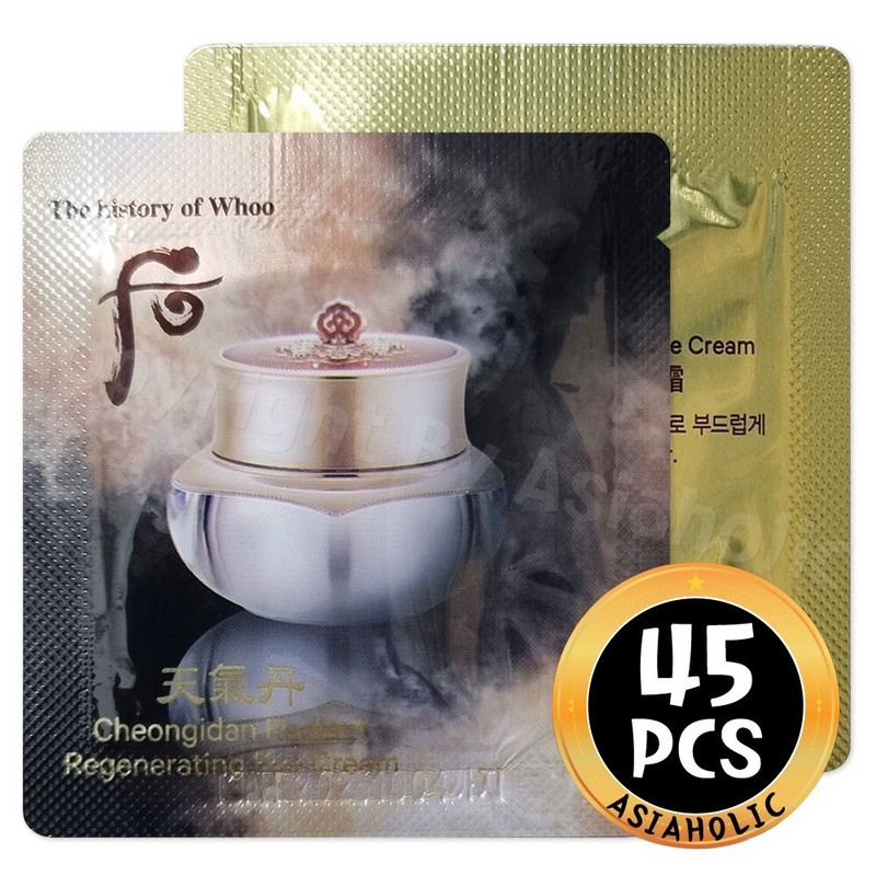 The history of Whoo Radiant Regenerating Eye Cream 1ml x 45pcs (45ml) Newest Ver gallery