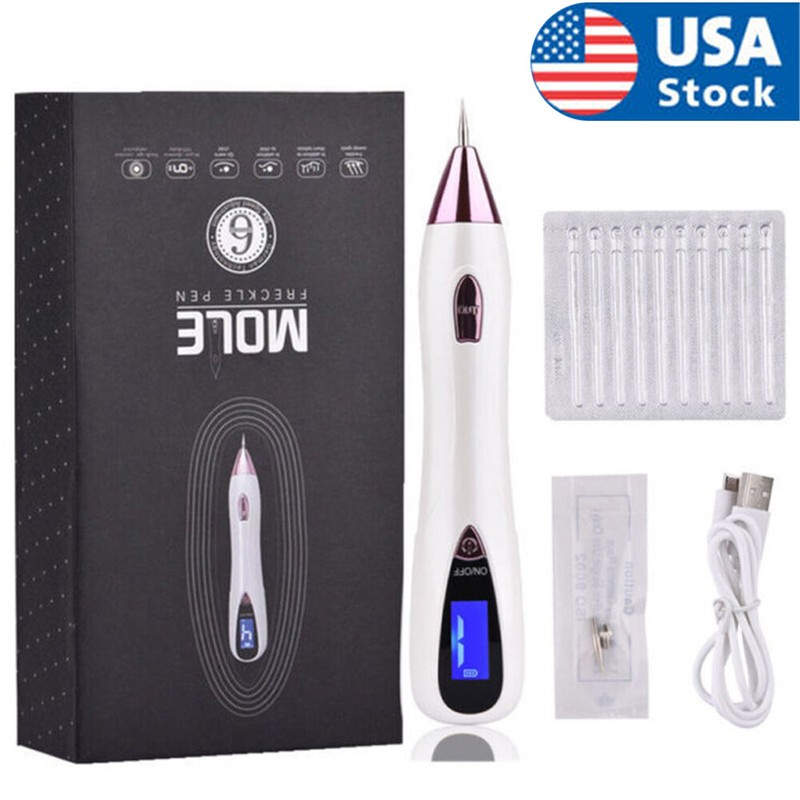 Laser Plasma Pen Skin Tag Mole Freckle Removal Dark Spot Tattoo Wart Remover Pen