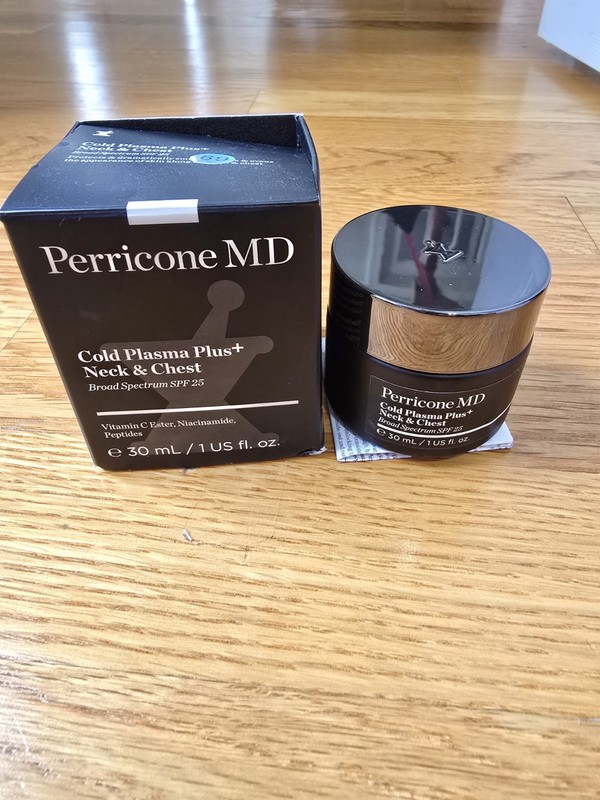 Perricone MD Cold Plasma Plus+ Neck & Chest Broad Spectrum SPF 25- 1 oz 04/26