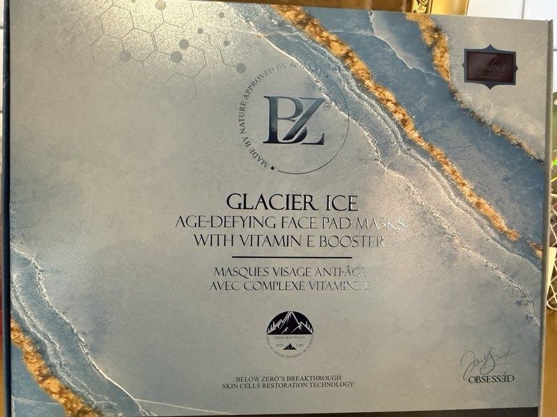#3 Below Zero Glacier Ice Age-Defying Face Pad Mask Vitamin E — 1 piece Unisex
