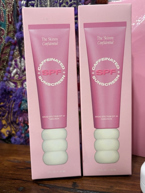 Authentic $129 The Skinny Confidential Sunscreen & Mouth Tape Set Of 3 New gallery
