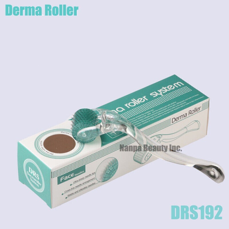 192 Titanium Pins Derma Roller Skin Therapy Roller Anti-Aging Acne Scars Removal gallery