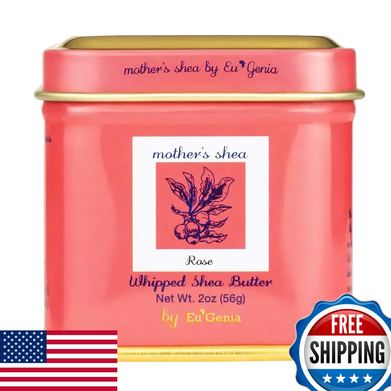 Mother’S Shea Mothers Shea Whipped Shea Butter Rose 2 Oz Tins – Set Of 3 100