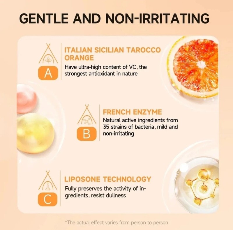 Gmeelan Orange Enzymes Exfoliating Brightening Gel 50g (EXP DATE: 30/04/2028) gallery