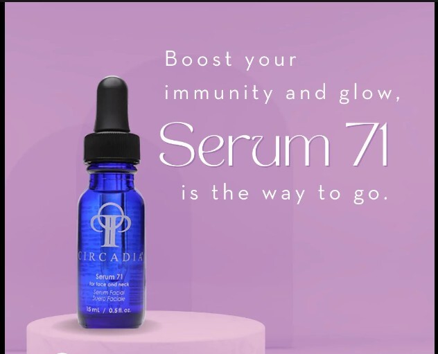 Circadia Serum 71 is an immune-boosting Serum 0.5 oz