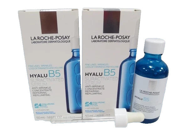 LA ROCHE POSAY HYALU B5 SURACTIVATED SERUM CONCENTRATE 1.69 OZ EXP: 2028 2PCS