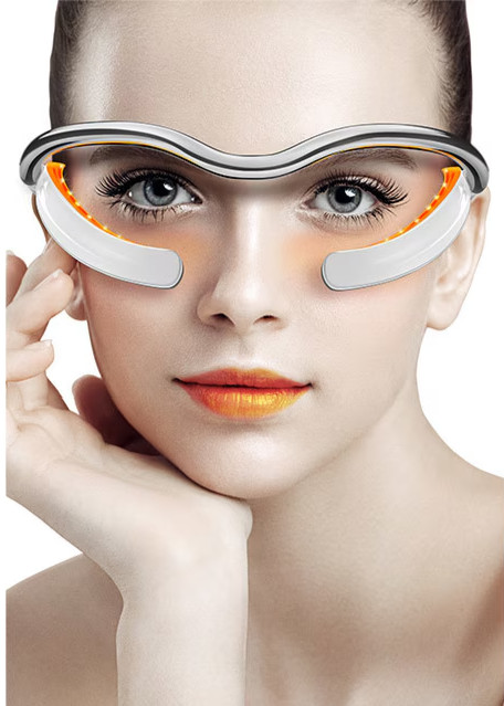 NEW Skin Inc Bright Eyes Custom LED Light Treatment Glasses | 3 Different Lights gallery