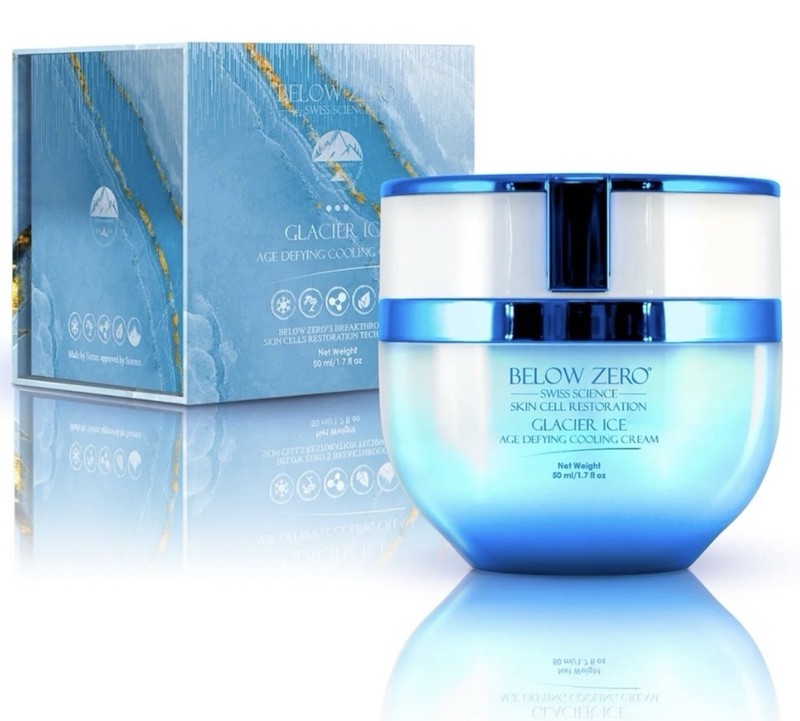 Below Zero Swiss Glacier Ice Age Defying Cooling Cream 50ml | Luxury Anti-Aging