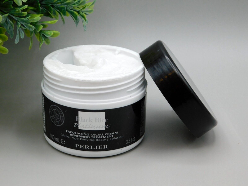 Perlier Black Rice Exfoliating Facial Cream Renewing Treatment 3.3 oz NOT SEALED gallery