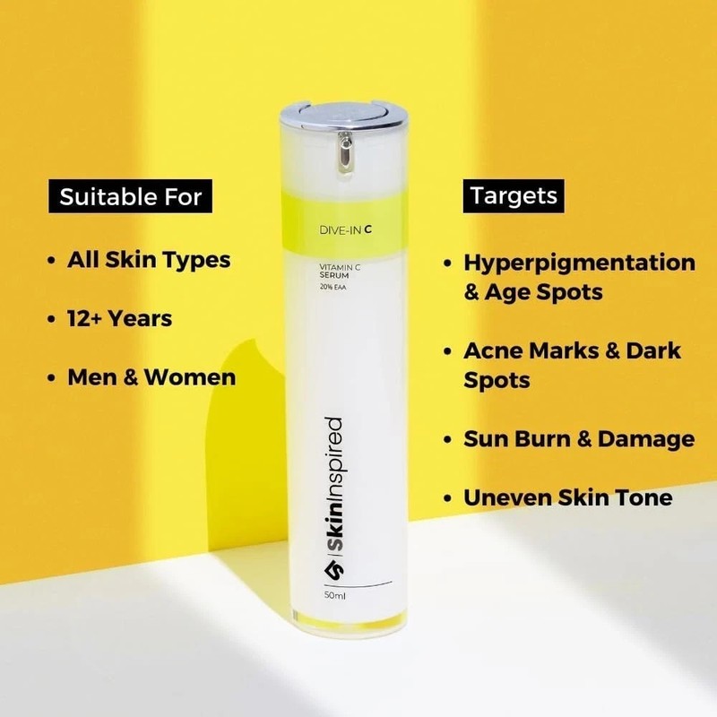 SkinInspired 20% EAA Vitamin C Serum For Soft Skin 50ml gallery