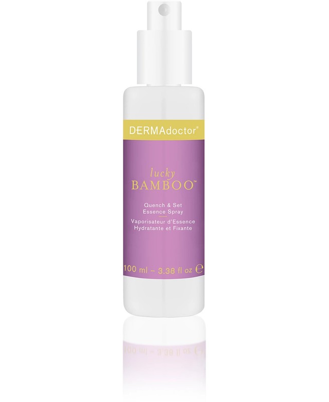 DERMAdoctor Skincare Lucky Bamboo Quench & Set Essence Spray (Full Size 100 mL)