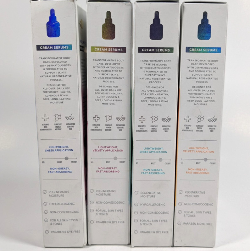 Dove Cream Serum 4 Pc Set - Hyaluronic, Retinol, Probiotic & Niacinamide 8 oz Ea gallery