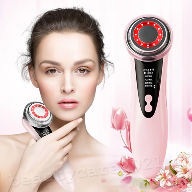 Skin Tightening Machine RF LED Light Photon Therapy Face Massager Facial Beauty gallery