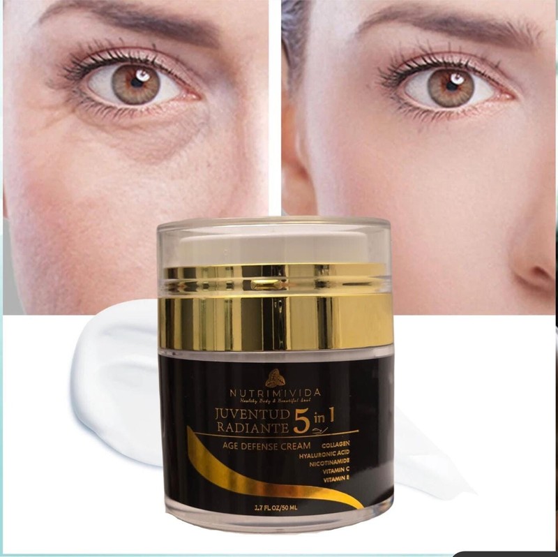 COLLAGEN NICOTINAMIDE HYALURONIC ACID VITA E, VITA C. 5 In 1 Cream