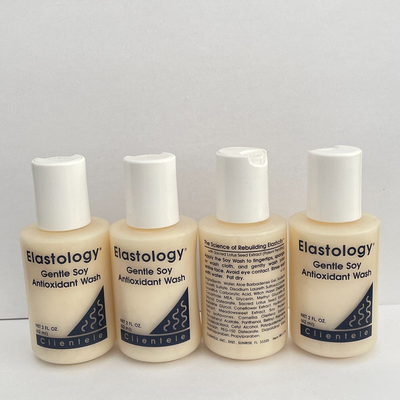 Clientele Elastology Gentle Soy Antioxidant Wash / 4 Bottles = 8 oz gallery