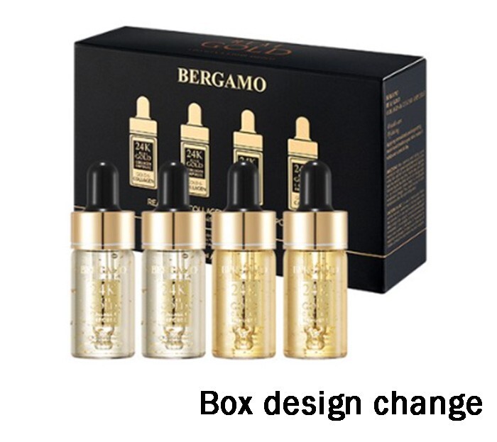 BERGAMO/Luxury Gold Collagen & Caviar Wrinkle Care Repair Ampoule Set 13ml * 4EA
