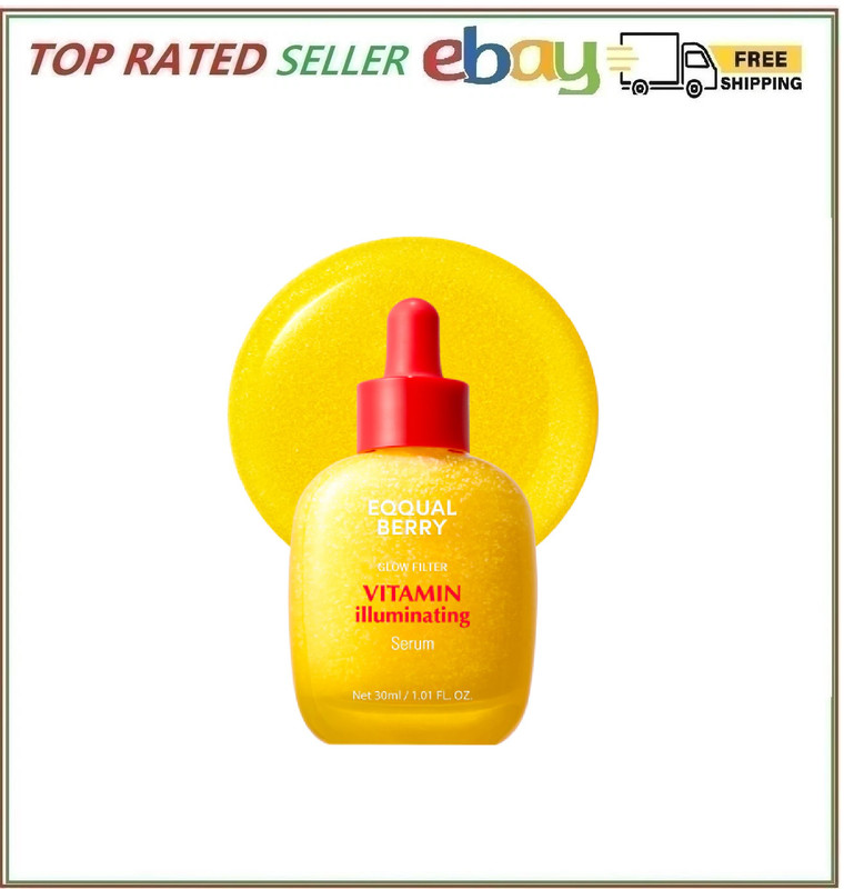 EQQUALBERRY Vitamin Illuminating Serum Niacinamide 4% Brightening Vitamin C Face
