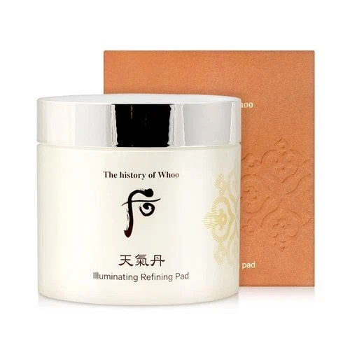 The history of WHOO Cheongidan Hwahyun Illuminating Refining Pad 60pcs (160mL)