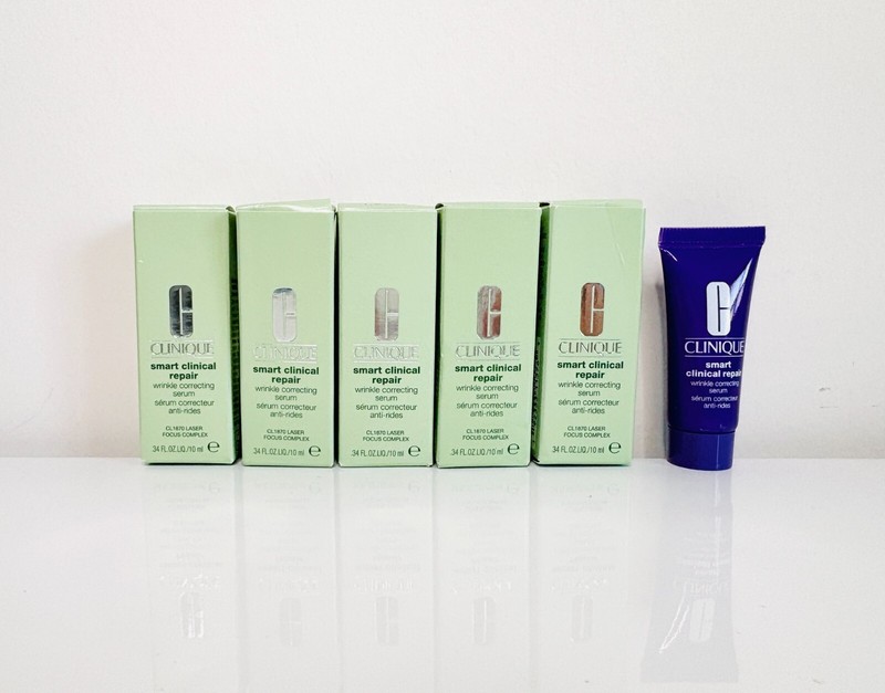 5 Clinique Smart Clinical Repair Wrinkle Correcting Serum Sample 10 ml EACH