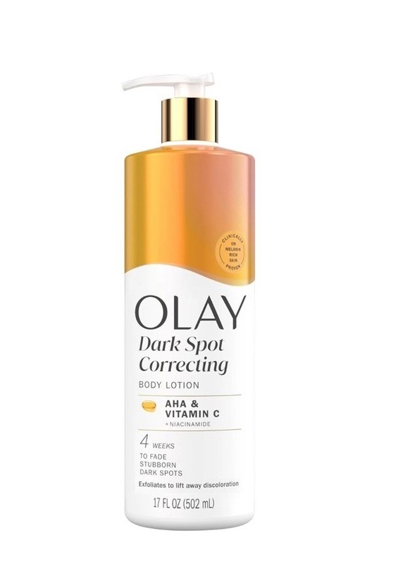 Olay Dark Spot Correcting Body Lotion 17oz – AHA Vitamin C Niacinamide Pack Of 3