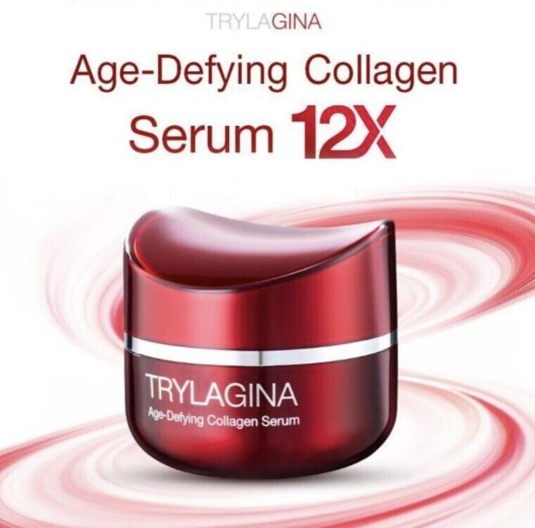 5x 30g Trylagina Age-Defying Collagen Serum 12X Moisturizing Anti-Aging Wrinkle gallery