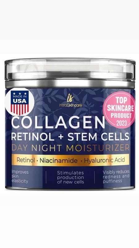 Collagen Face Moisturizer with Airless Pump – Collagen Stem Cells Cream