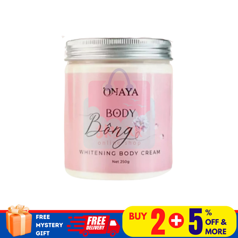 1 X ONAYA Bong Whitening Body Cream – (250g)