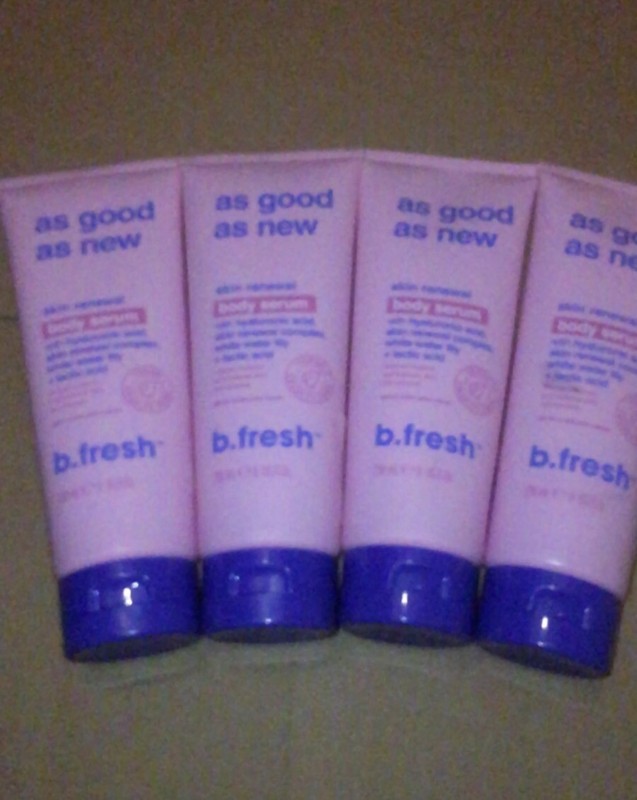 4x B Fresh Body Serum 8 Fl Oz Skin Renewal