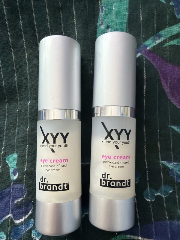 LOT OF 2 – Dr Brandt Extend Your Youth Eye Cream .5oz x2 *READ* AS IS