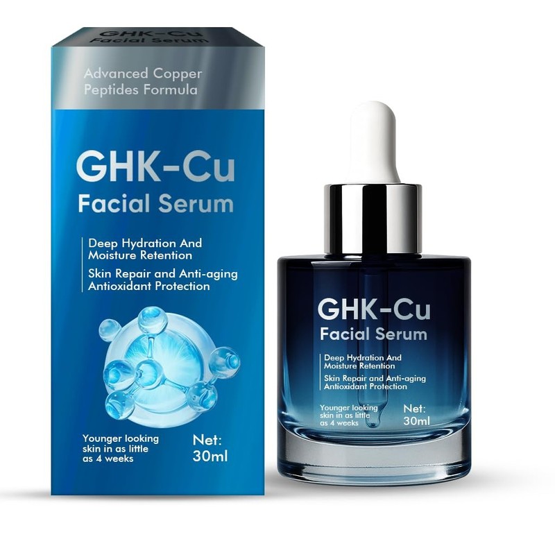GHK-Cu Peptide Serum for Face, Copper Peptides Anti-Aging Serum – Firming