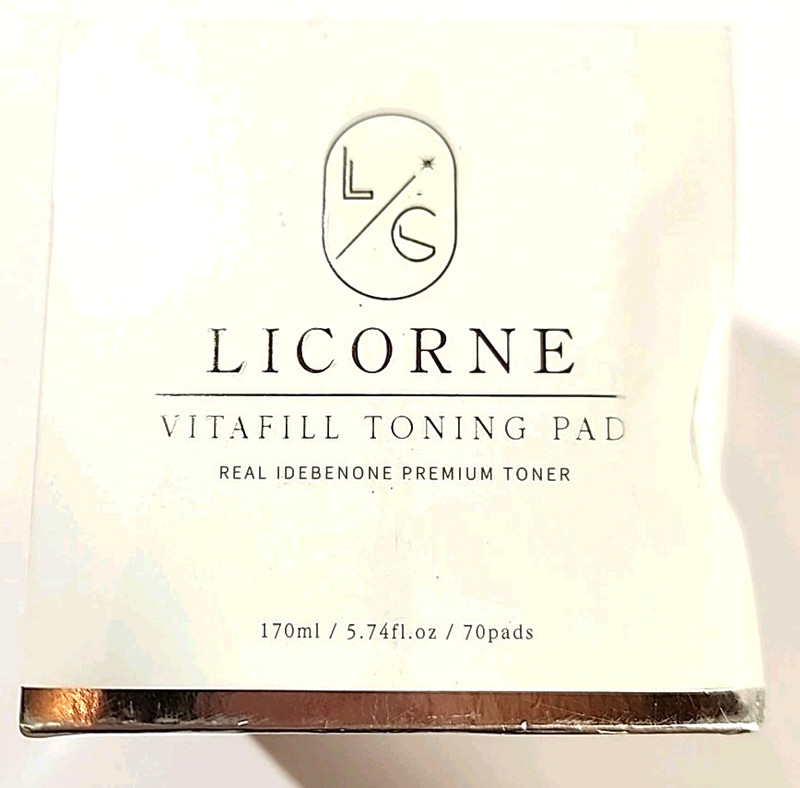 LICORNE Vitafill Toning Pads 70ct Hydrating Anti-Aging Skincare 5.74oz K-Beauty gallery
