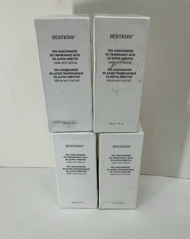 4BESTKISS serum anti-taches 10% Niacinamide 5% Tranexamic Acid 2% Alpha-Arbutine