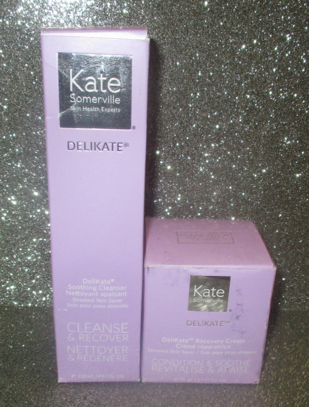 Kate Somerville DeliKate Recovery Cream. Soothe & Recover & Cleanser FULL SIZE