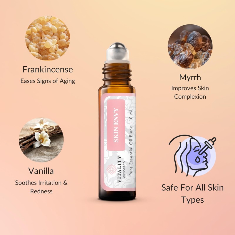 Extracts Skin Envy - Face Moisturizer Serum, Coconut Oil, Collagen, Vitamin E... gallery
