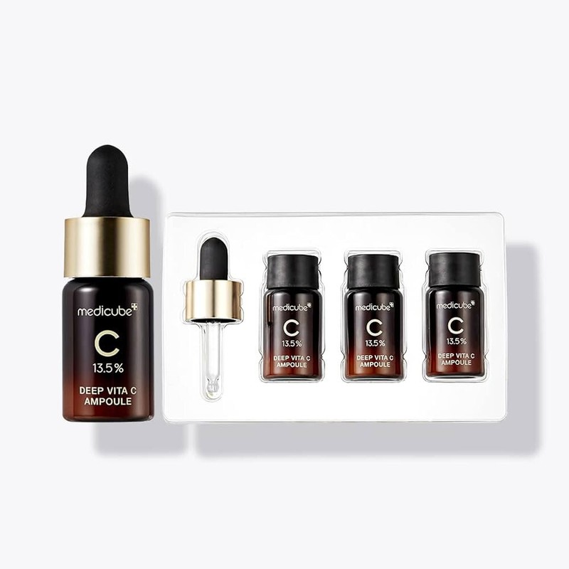 MEDICUBE Deep Vita C Ampoule 2.0 10g x 3ea, Korean Cosmetics,Kbeauty,sample