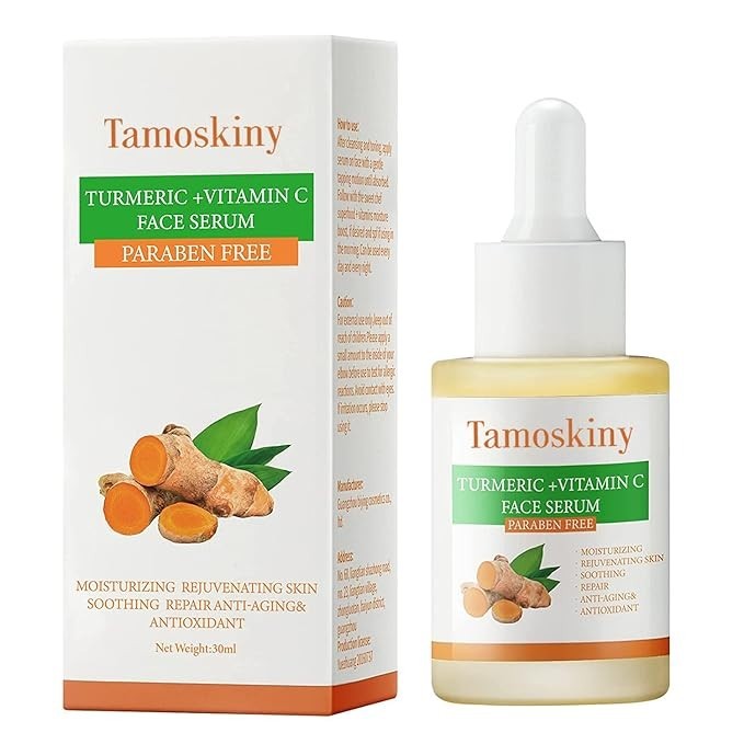 Tamoskiny Turmeric Vitamin C Face Serum Moisturizing Anti-Aging Antioxidant