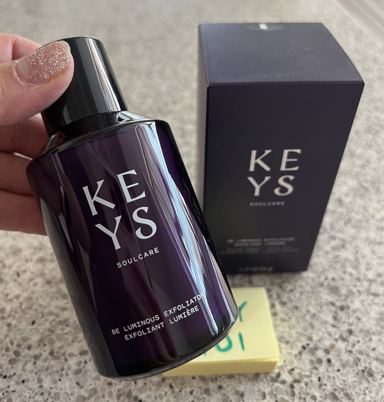 Keys Soulcare Be Luminous Exfoliator Powder Lactic Acid 2.29oz/65g Full SZ $22 gallery
