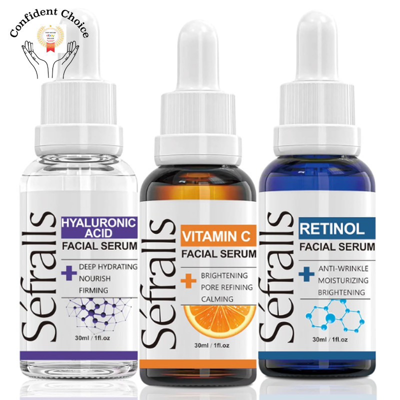 Anti-Aging Facial Serum, Face Lifting for All Skin Types, Beauty Serum -3Pack- A gallery