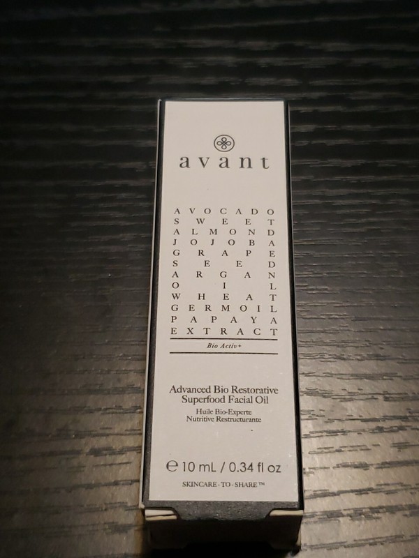 AVANT Advanced Bio Restorative Superfood Facial Oil ~ 0.34 Fl Oz ~ Deluxe mini