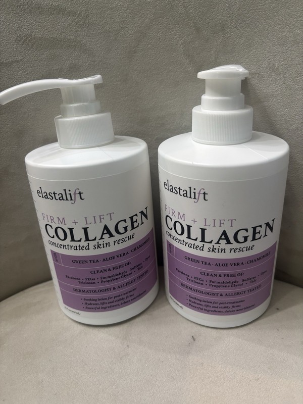 Elastalift FIRM + LIFT Green Tea Aloe Chamomile COLLAGEN SKIN RESCUE Lotion X2 gallery
