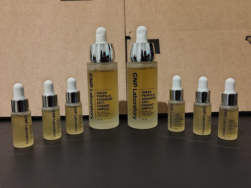 CNP Laboratory Green Propolis Advanced Anti-Oxidant 8 Bottle Set – 170mL Total