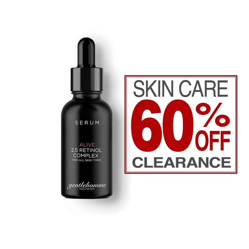 Retinol Complex Serum for Men 2.5% – Anti-Aging, Hydrating, Firming 30ml