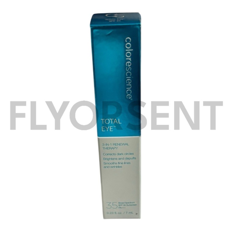 Colorescience Total Eye 3 In 1 Renewal Therapy BS SPF 35 Tan 0.23 Fl Oz NIB gallery