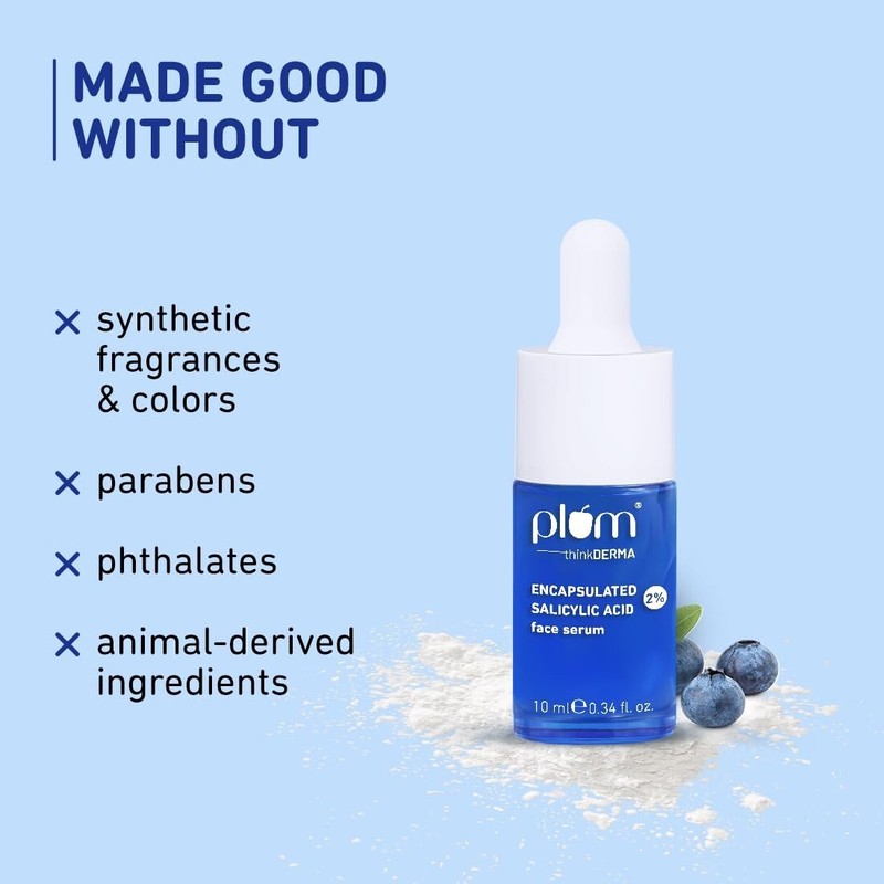 Plum 2% Salicylic Acid Face Serum Fights Active Acne & Controls Oil, 10ml . gallery