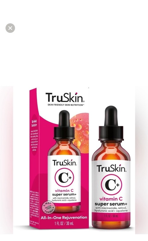 TruSkin Vitamin C Anti Aging Facial Super Serum Dark Spot Fade 1oz