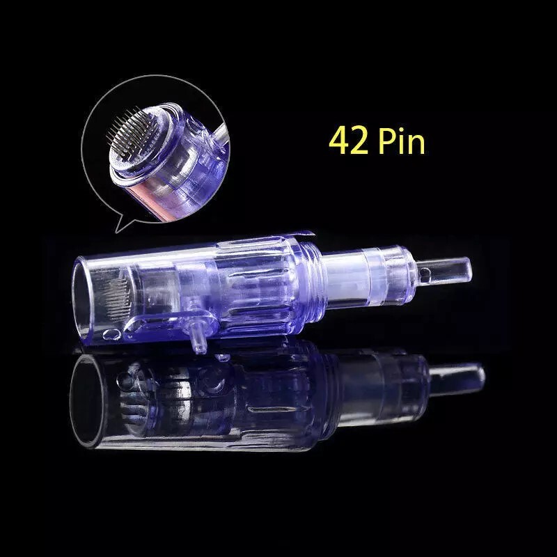 Micro Pen Skin Beauty Machine + Replacement Pins Cartridges 12/36/42/Nano Pins gallery