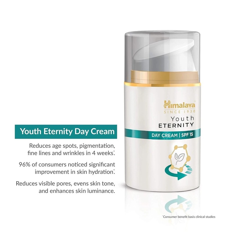 Himalaya Youth Eternity Day Cream reduces fine lines wrinkles 50 ml gallery