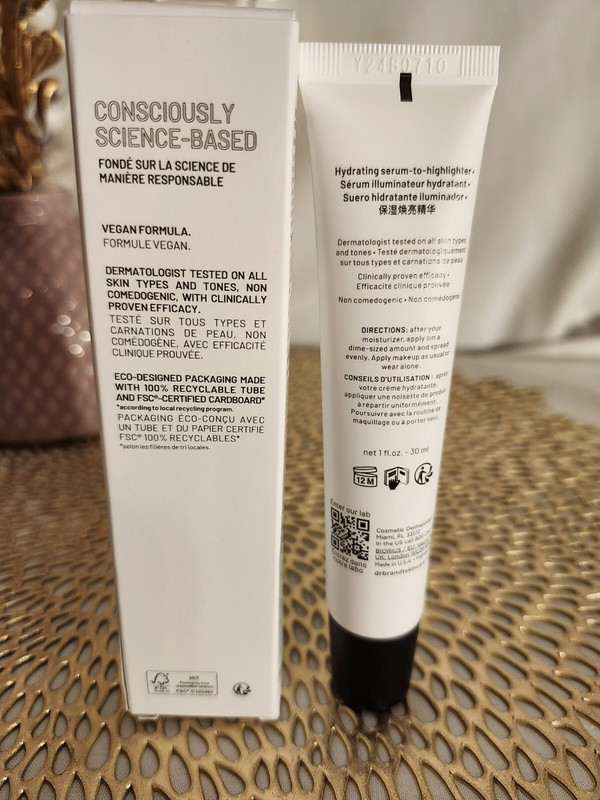 Dr B Lab Hydrating Serum-to-highlighter 1 fl.oz.-30ml Full Size DR. BRANDT RV$65 gallery